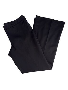 Express Design Studio Editor Tuxedo Stripe Wool Trousers | Size 12